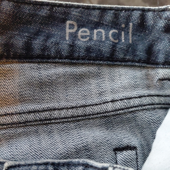 Calvin Klien Women's Dark Wash Pencil Fit Jeans Size 32/14 - Picture 11 of 14